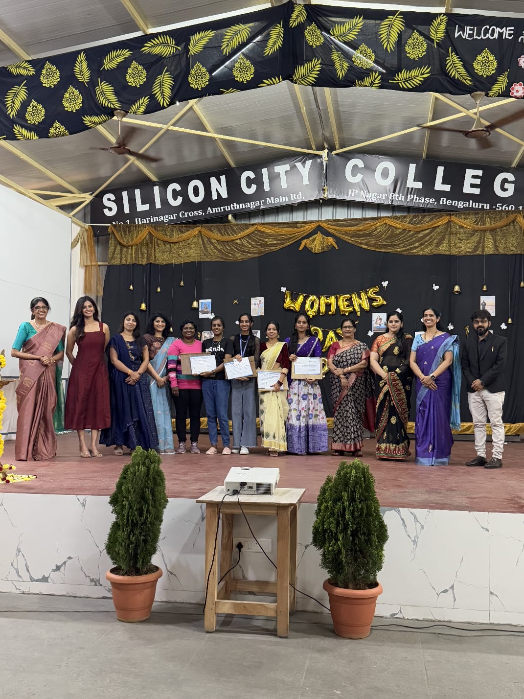 Young achievers being honored during Women’s Day 2025 celebration