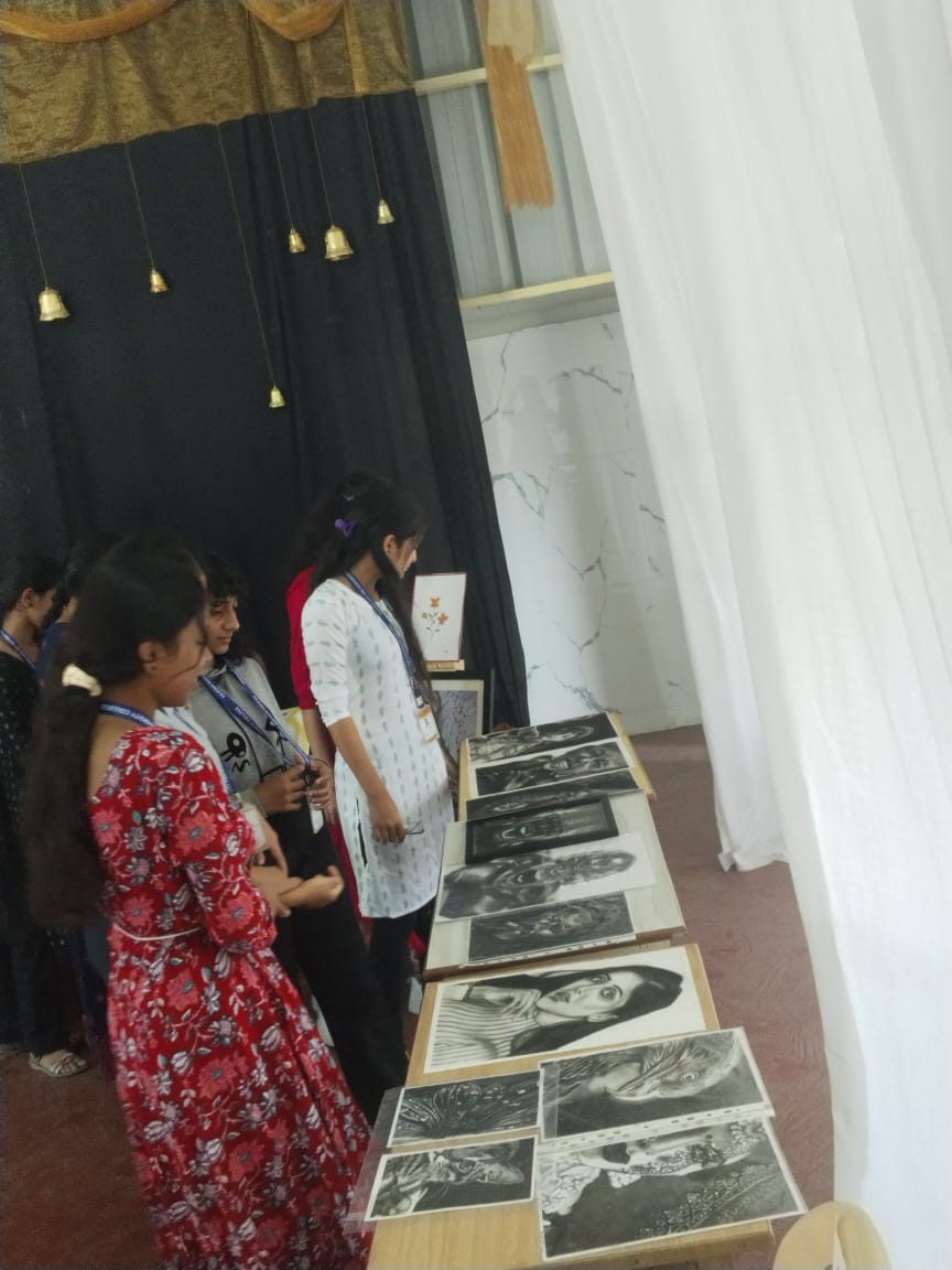 Fine arts display celebrating women’s creativity and talent