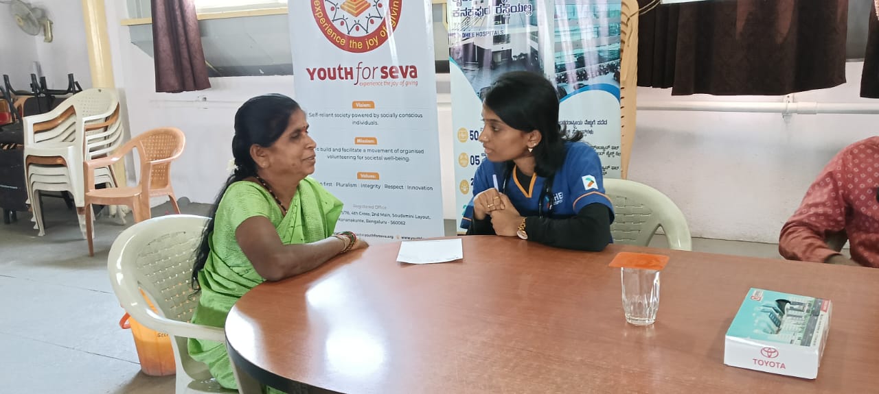 Health awareness interaction by medical professionals