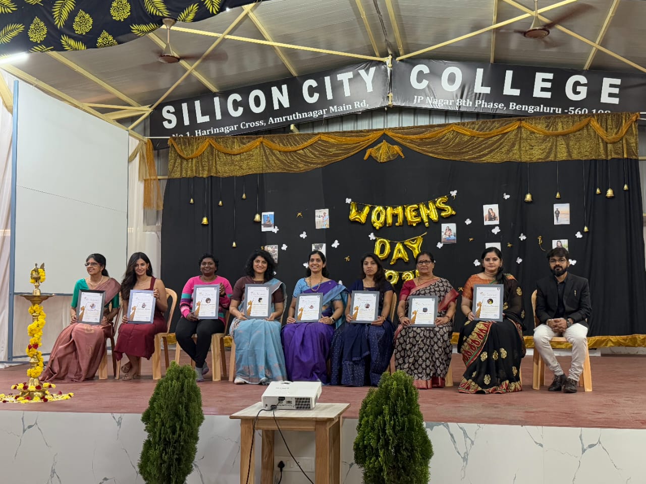 Women leaders being honored during Women’s Day 2025 recognition ceremony