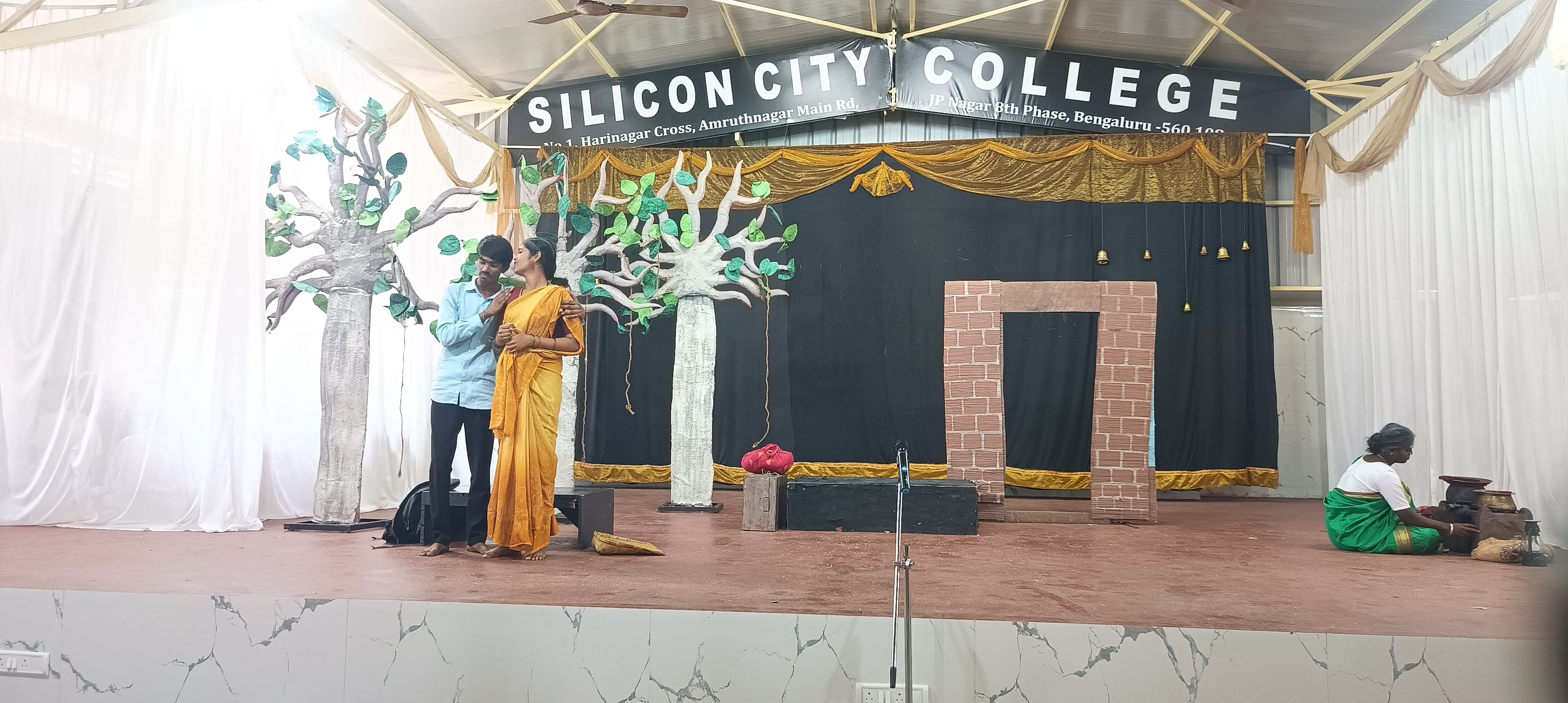 Women’s Day cultural performance honoring Salumarada Thimmakka